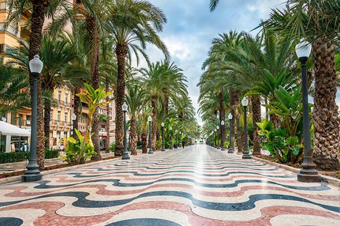 Centrico Y Espacioso Piso En Barrio Tranquilo Alicante Exterior foto